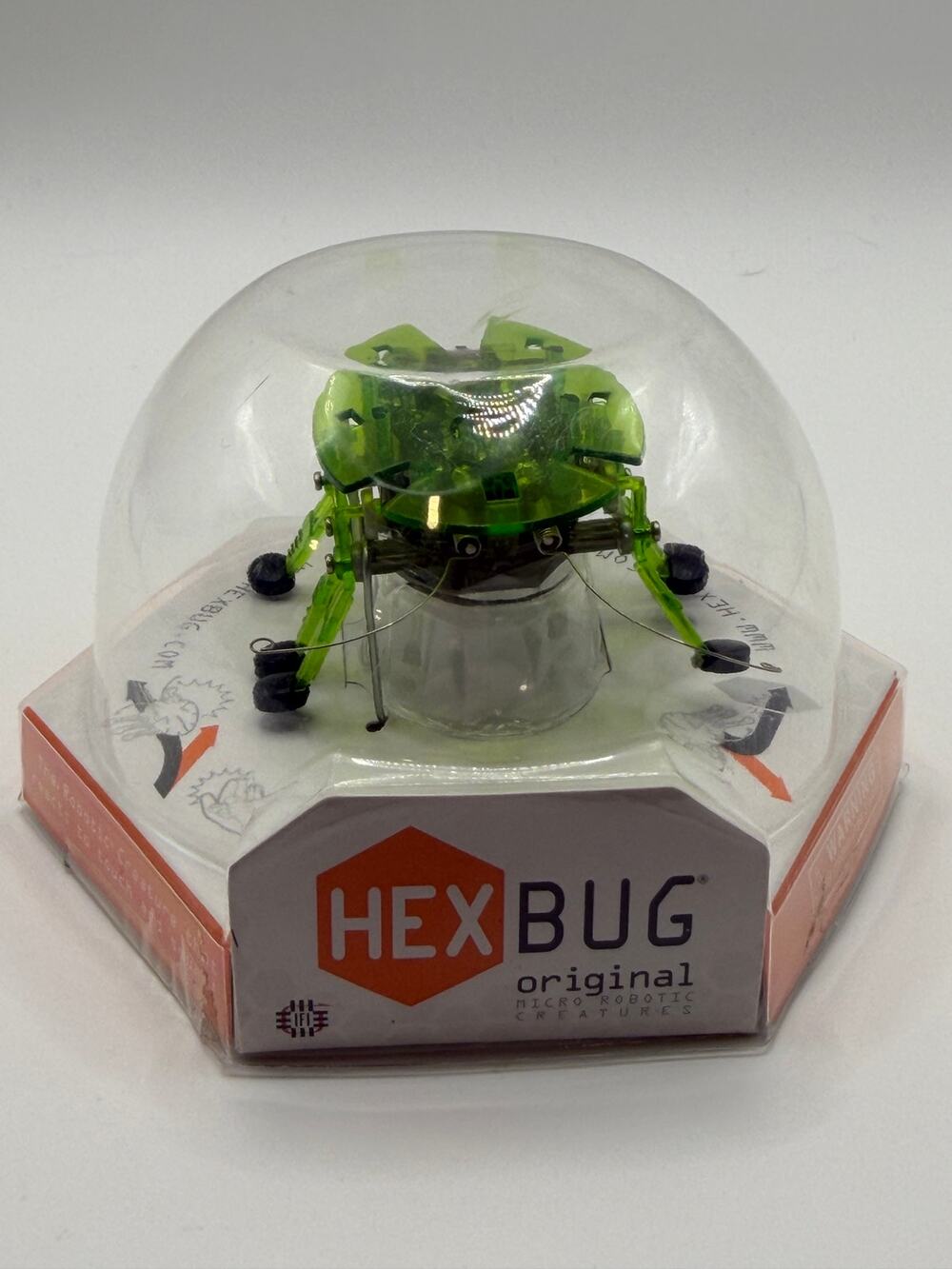 HEXBUG Original Green Micro Robotic Creature 2009 Vintage Toy